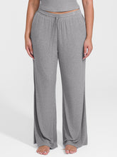 Lounge Ribbed Pants - Grey